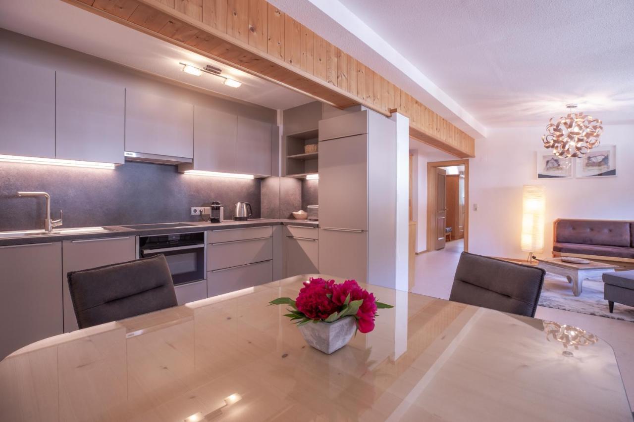 Апартаменты Haus Praxmarer Санкт-Антон-ам-Арльберг Экстерьер фото